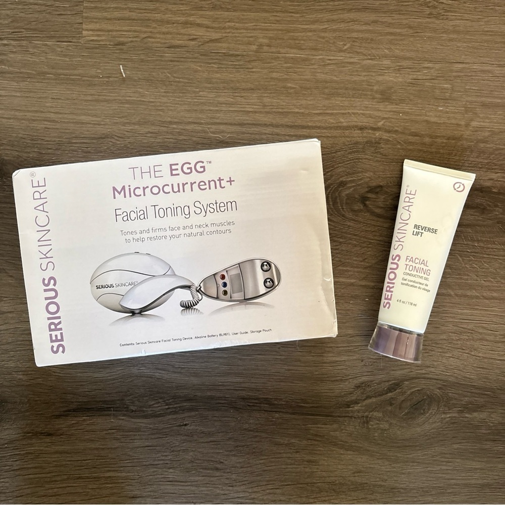 Microcurrent+ Facial Toning System - Silver